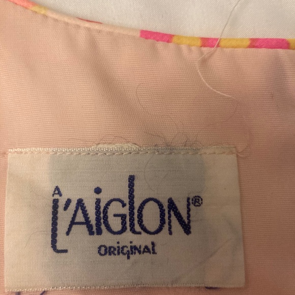 L'Aiglon Psychedelic Party Outfit with Dress and Scarf - Picture 7 of 10